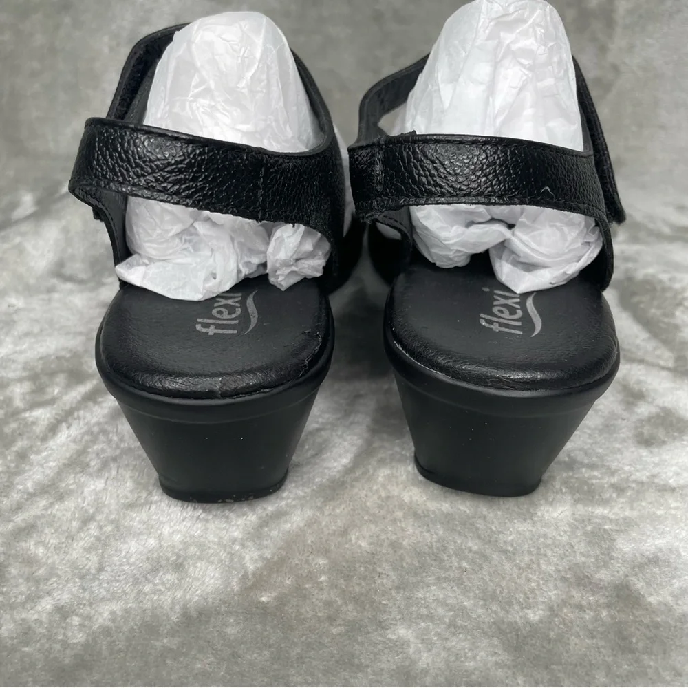 Flexi Wedge Velcro Sandals Woman's Size 7 1/2